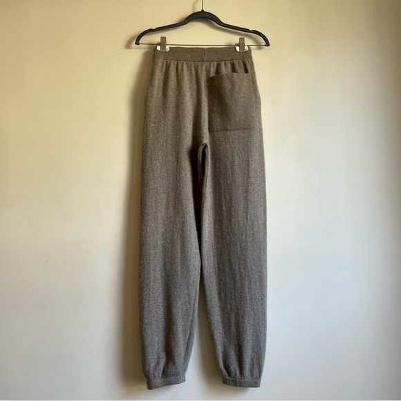 Gentle Herd High Waisted Joggers in Oatmeal - Picture 10 of 14
